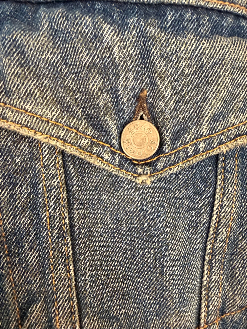 Acne Studios Oversize Denim Trucker Jacket - Picture 4 of 9